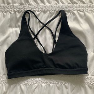 Black Lululemon Bra - Size 6 - EUC